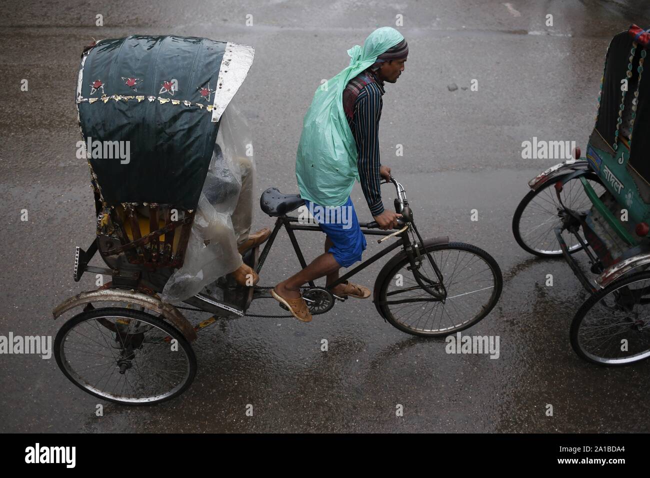 Rickshaw To The Dhaka University High Resolution Stock Photography And