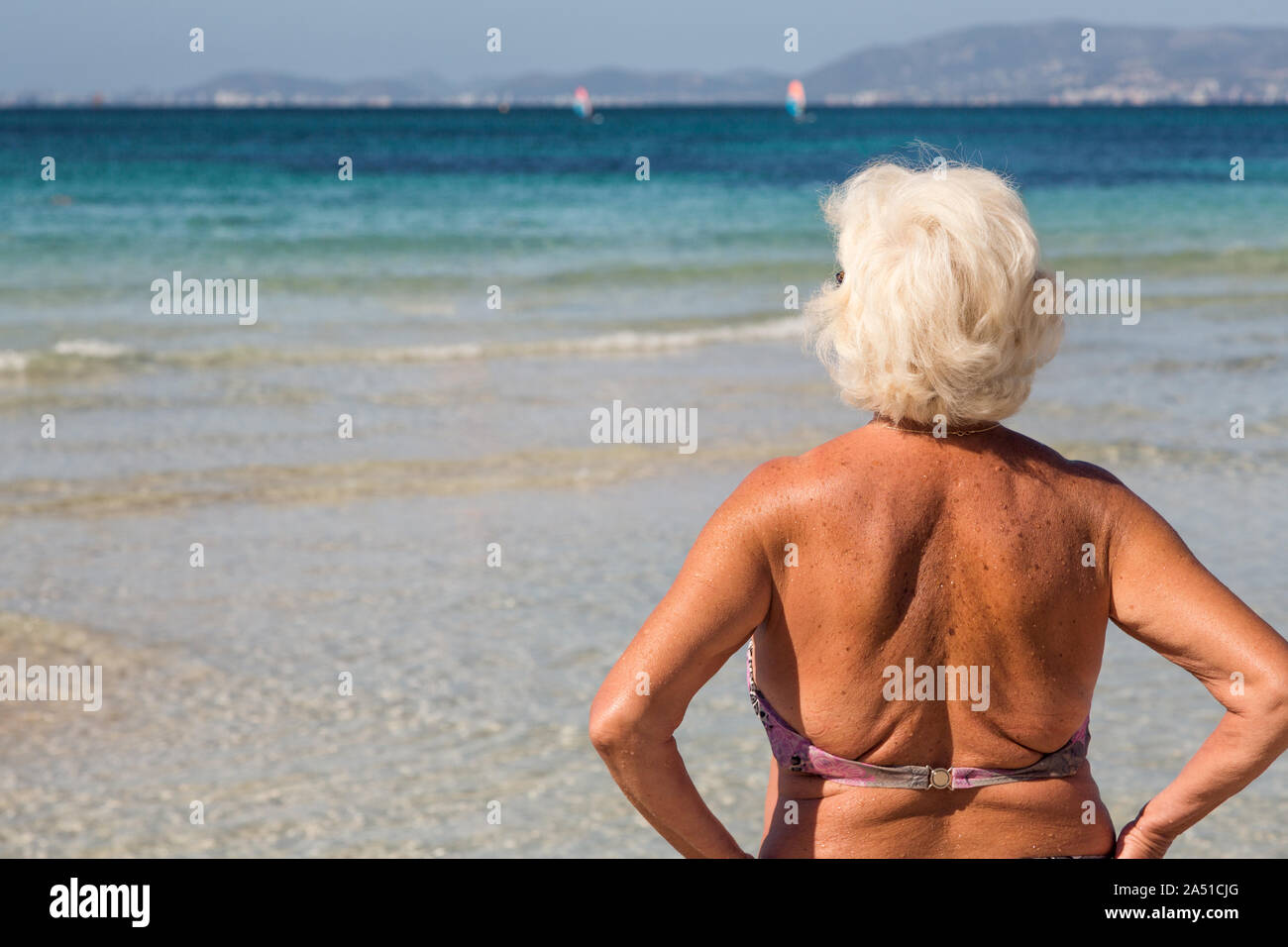 Beach lesbians grannies