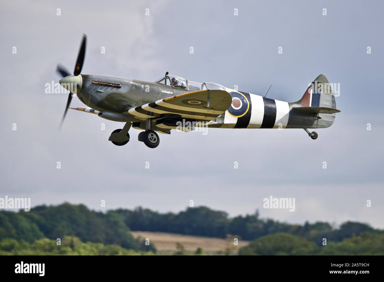 Supermarine Spitfire Ix G Lfix At The Flying Legends Airshow On The