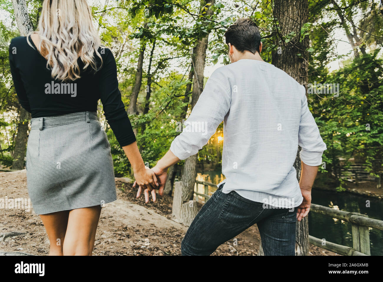 Two Intertwined Hands Hi Res Stock Photography And Images Alamy