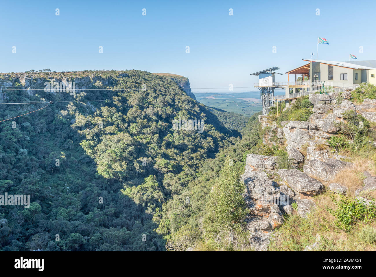 GRASKOP SOUTH AFRICA MAY 20 2019 View Of The Graskop Gorge Lift