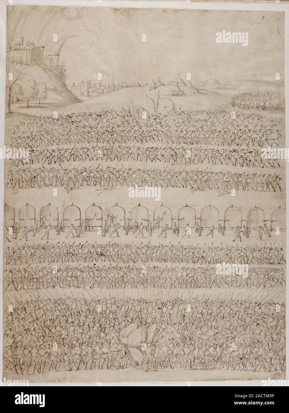 King Henry Viii S Army Whole Drawing King Henry Viii S Army Troop