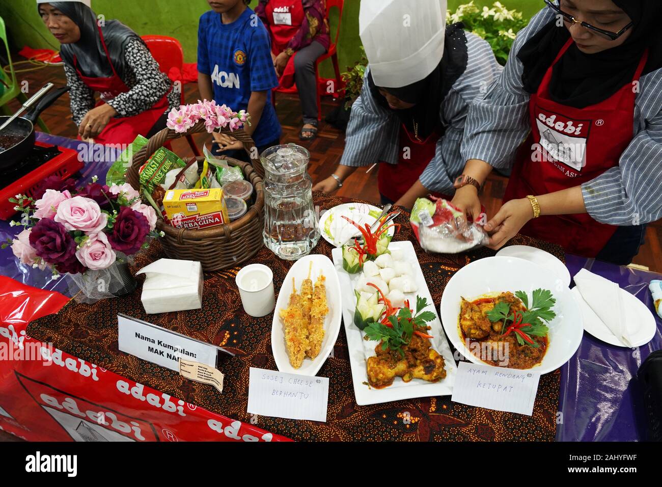 Fiesta Satok Cooking Competition At Sungai Maong Community Hall