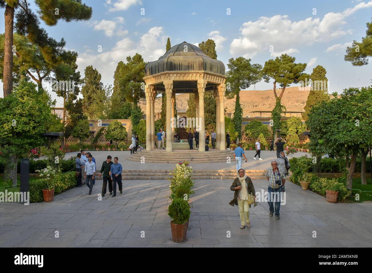 Iran Shiraz City Hafezieh And Its Associated Memorial Hall The