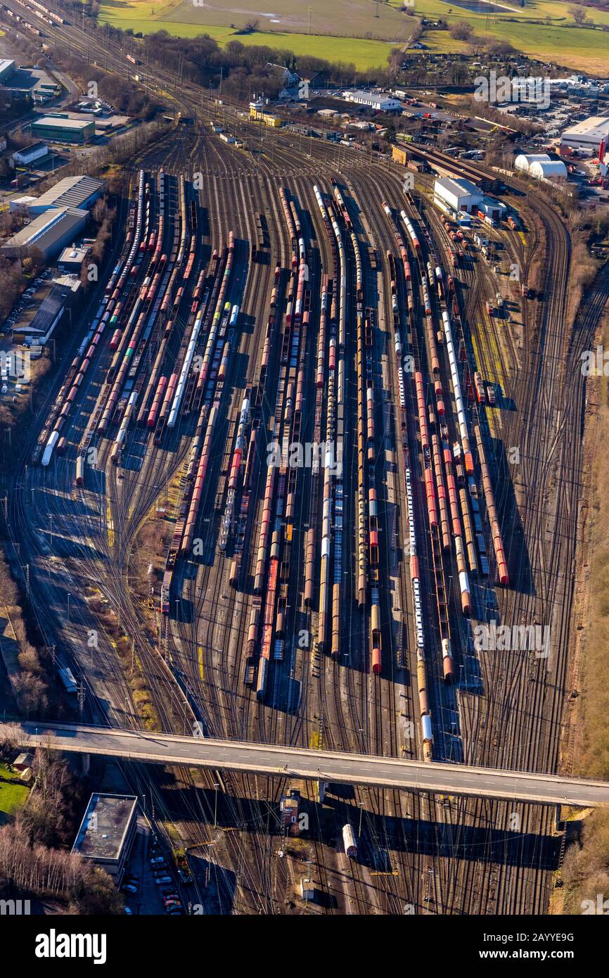 Aerial Photo Track System Marshalling Yard Hagen Vestibule Vestibule