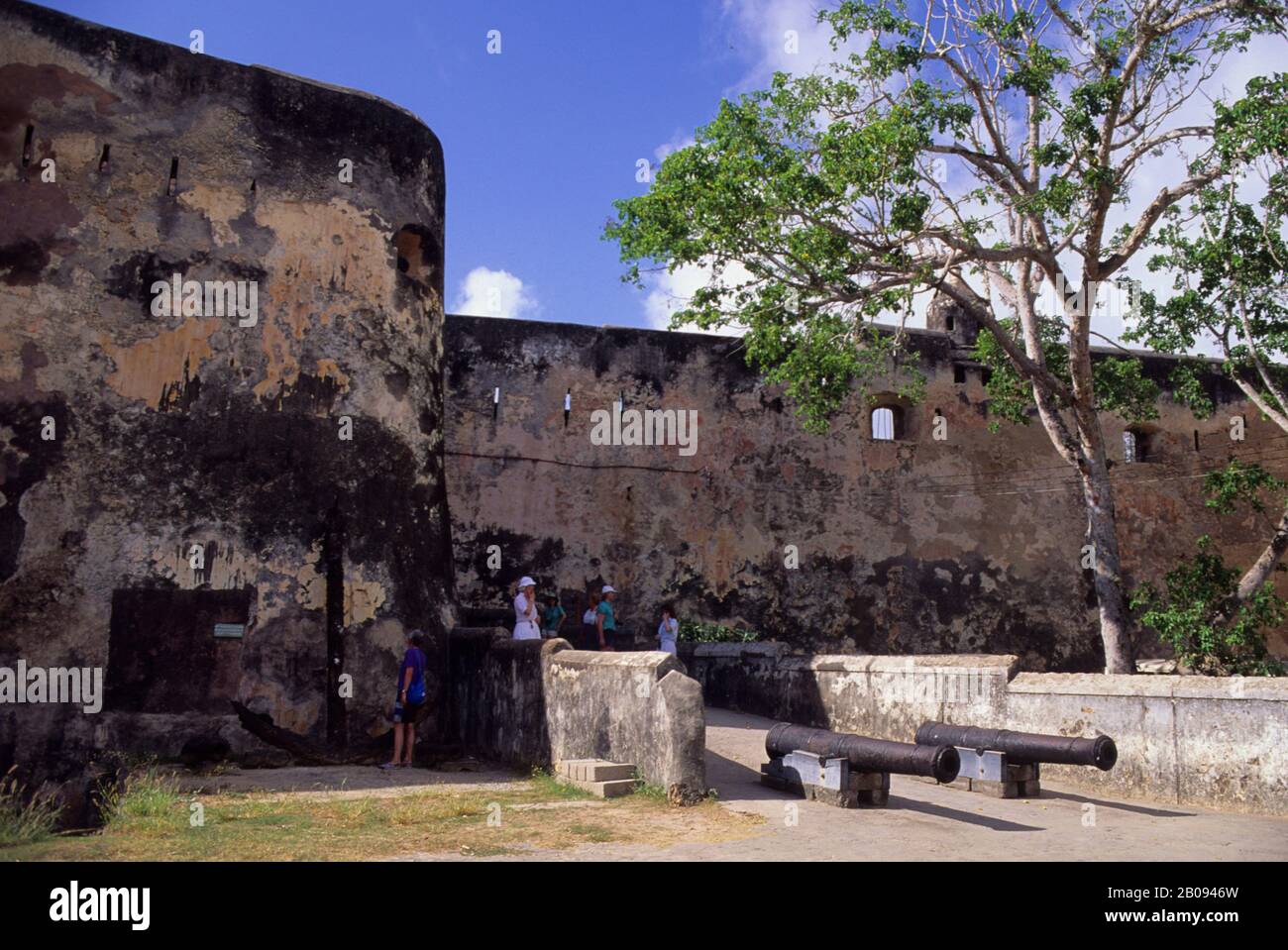 KENYA MOMBASA OLD PORTUGUESE FORTRESS FORT JESUS BUILT IN 1593