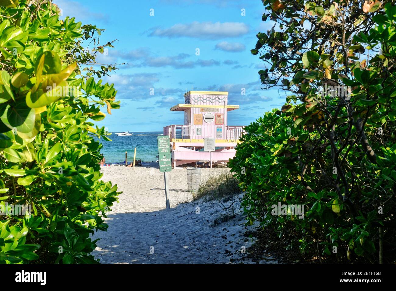 Miami Miami Beach Haulover S Naturist Park Fl Stock Photo Alamy