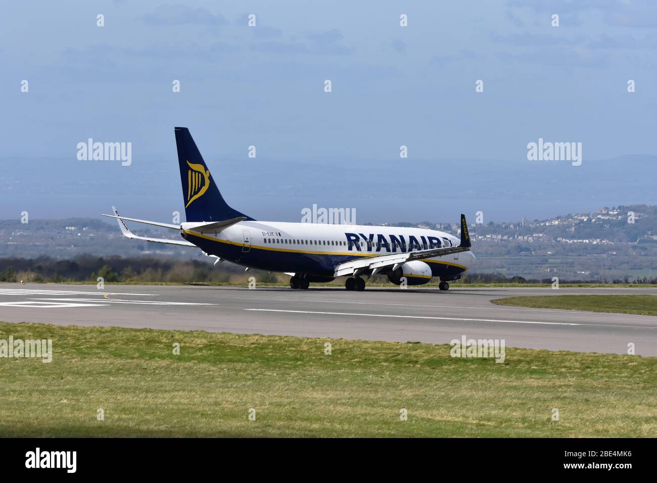 A Ryanair Aeroplane On The Ground At Lulsgate Bristol International