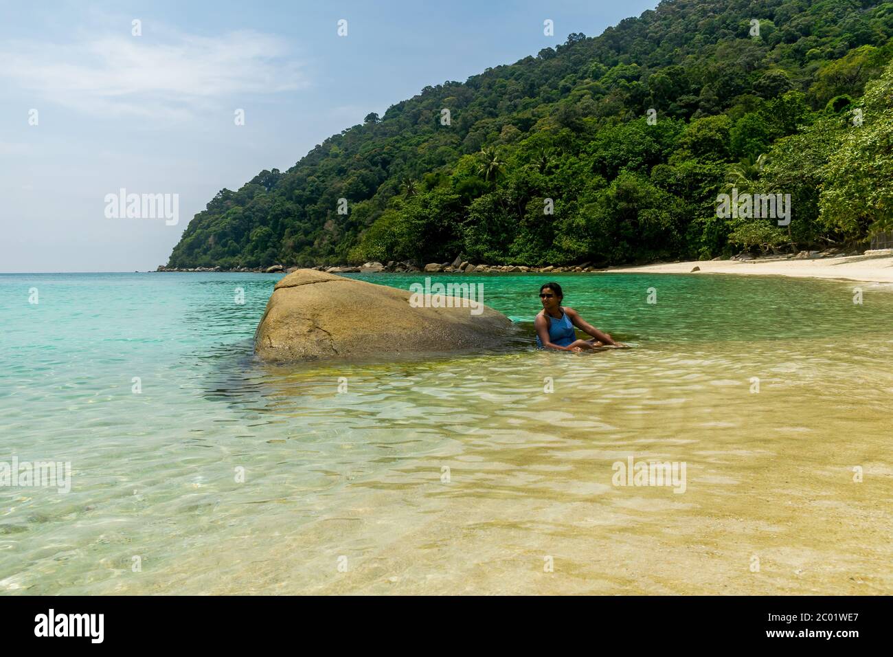 Long Beach Pulau Kecil Perhentian Islands Malaysia Stock Photo Alamy