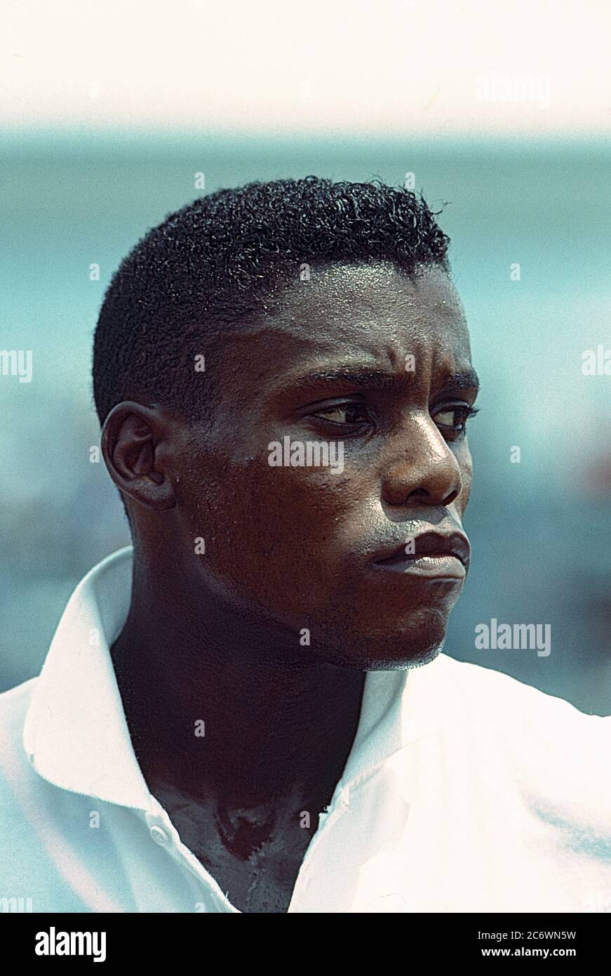 Carl Lewis Usa Competing At The Us Olympic Track And Field Team