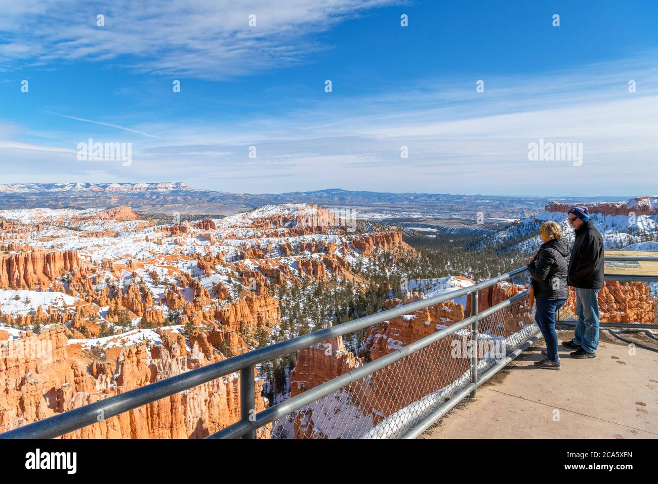 View From Sunset Point Scenic Lookout Bryce Amphitheater Bryce Canyon