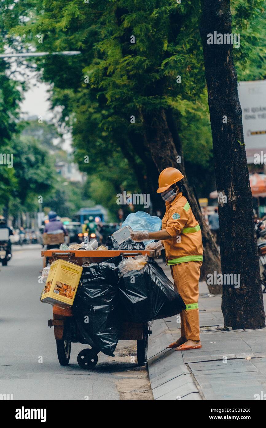 Female Sanitation Worker High Resolution Stock Photography And Images