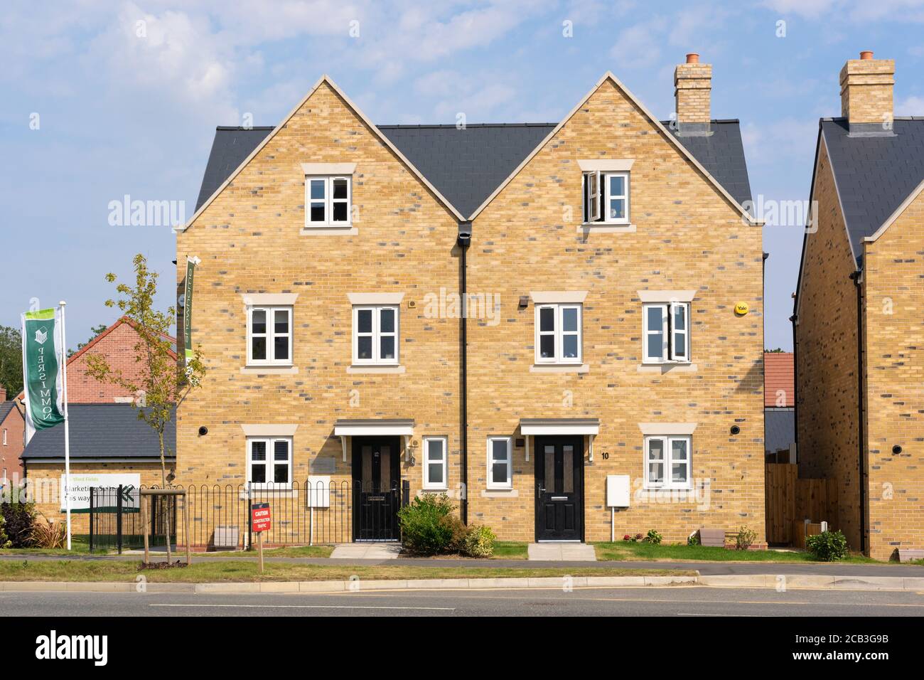 Persimmon New Build Homes In The New Stortford Fields Housing Estate