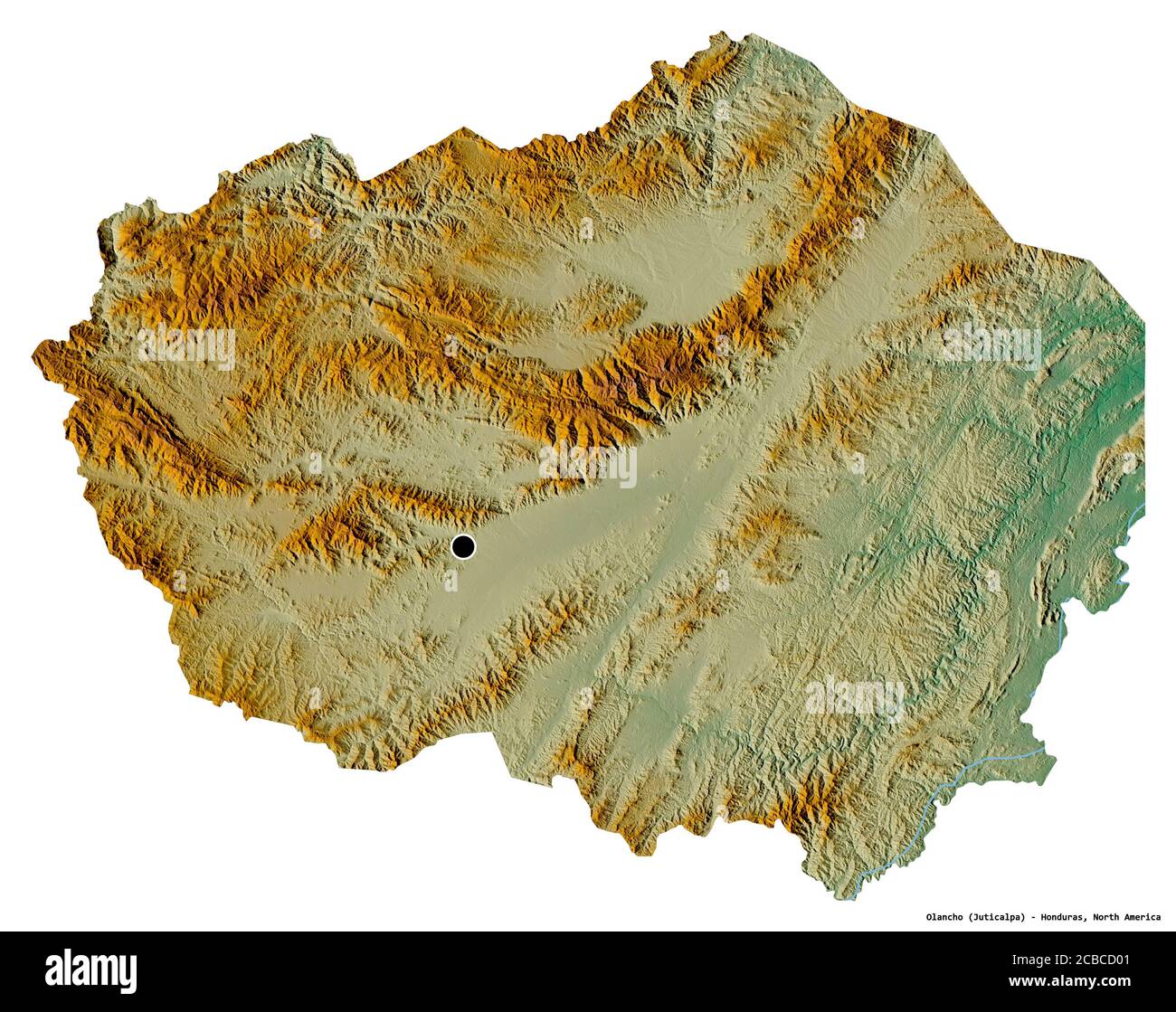 Honduras Relief Map Hi Res Stock Photography And Images Alamy