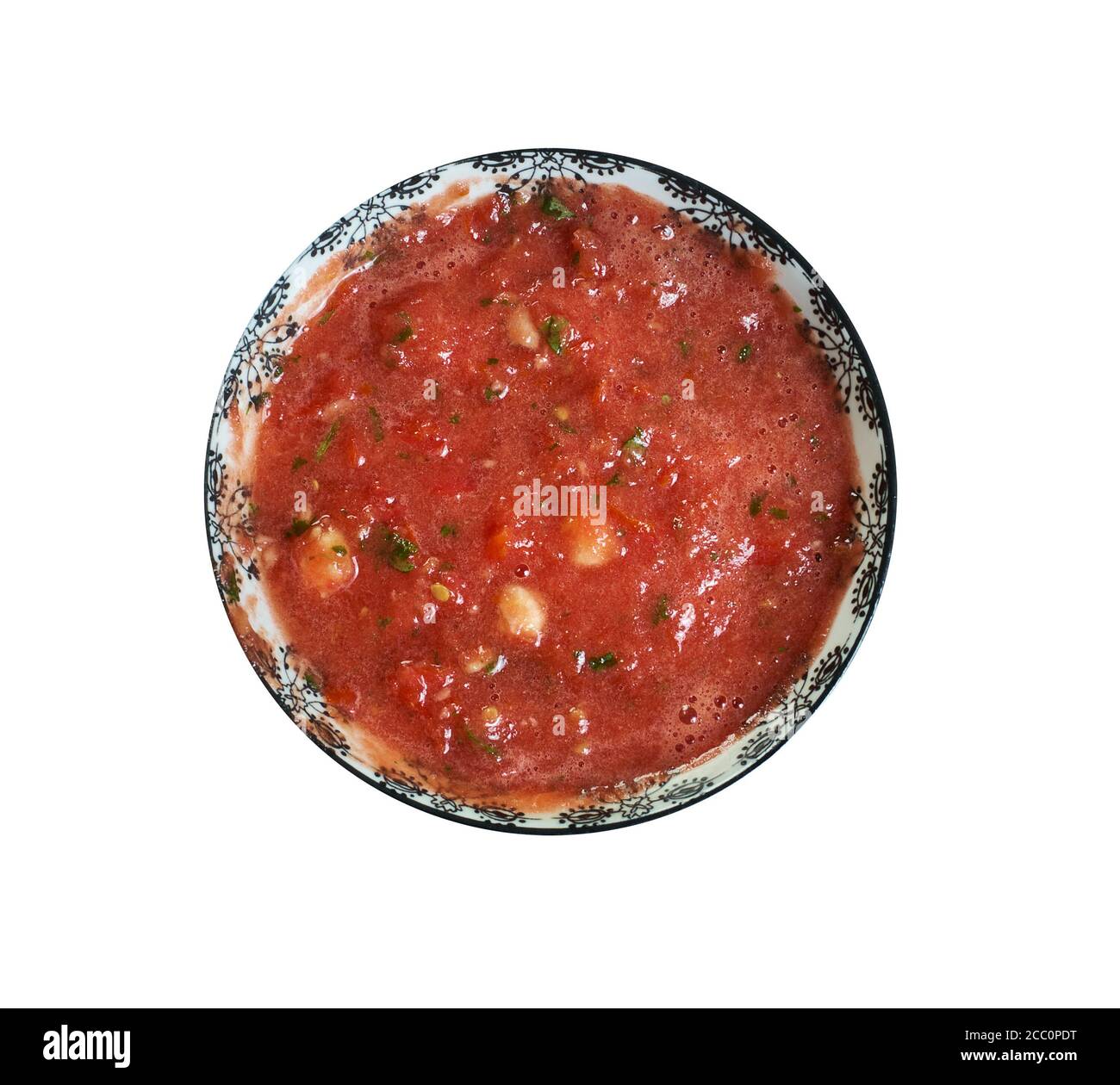 Lazy Day Salsa Classic Tomato Salsa Mexican Food Stock Photo Alamy