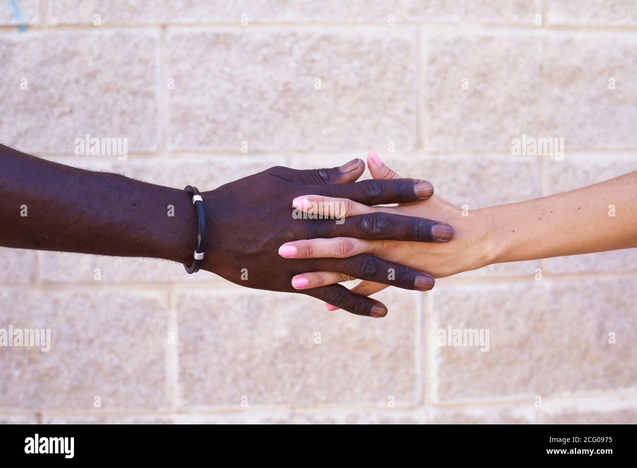 Fingers Intertwined High Resolution Stock Photography And Images Alamy