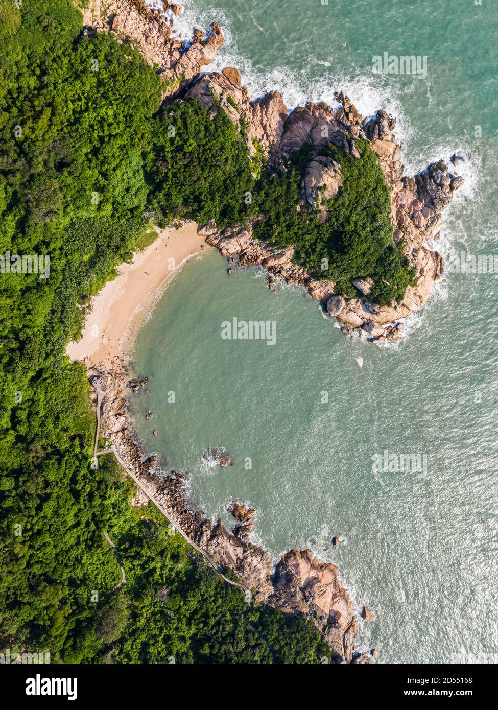 Aerial View Of Cheung Chau A Small Island In Hong Kong Stock Photo Alamy