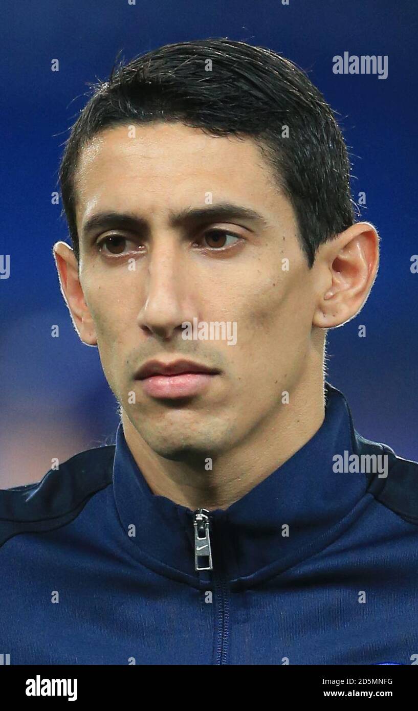 Angel Di Maria Paris Saint Germain Stock Photo Alamy