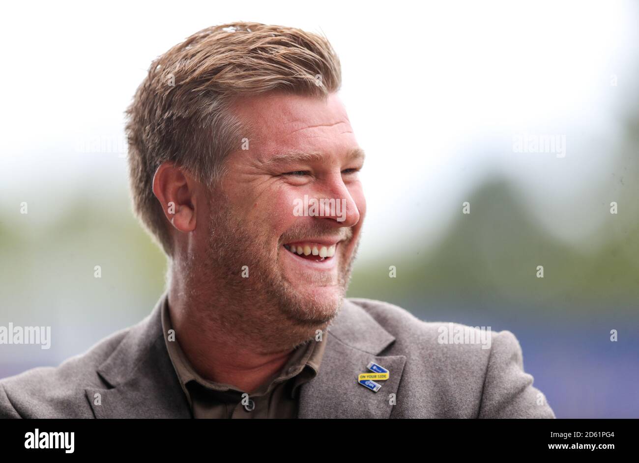 Oxford United Manager Karl Robinson Stock Photo Alamy