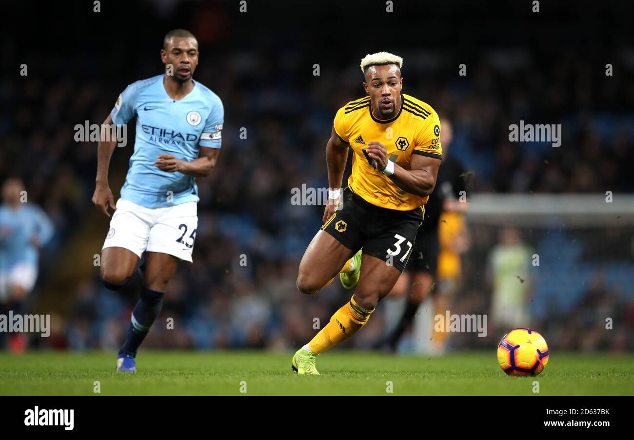 Wolverhampton Wanderers Adama Traore Right Stock Photo Alamy