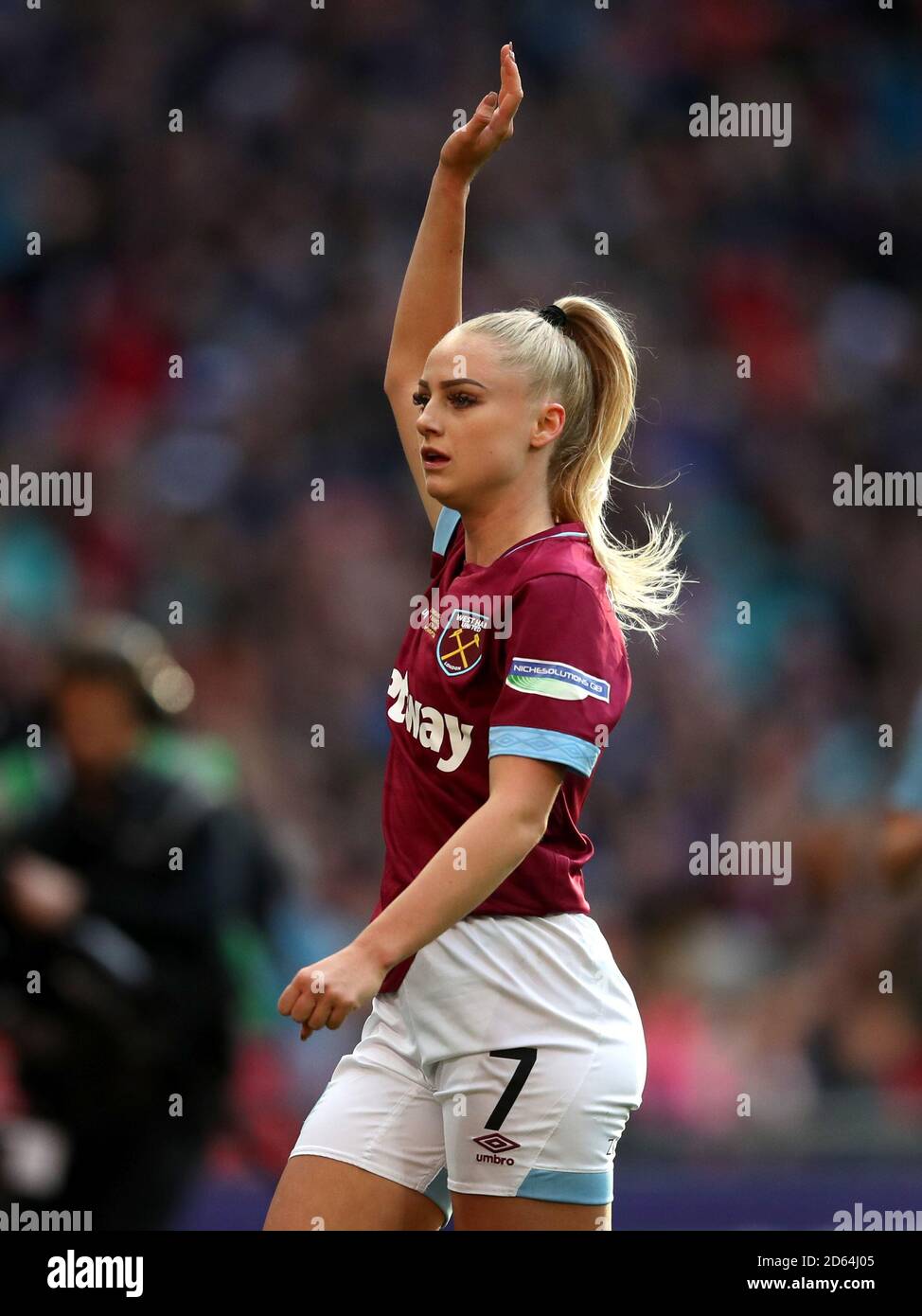 West Ham United S Alisha Lehmann Stock Photo Alamy