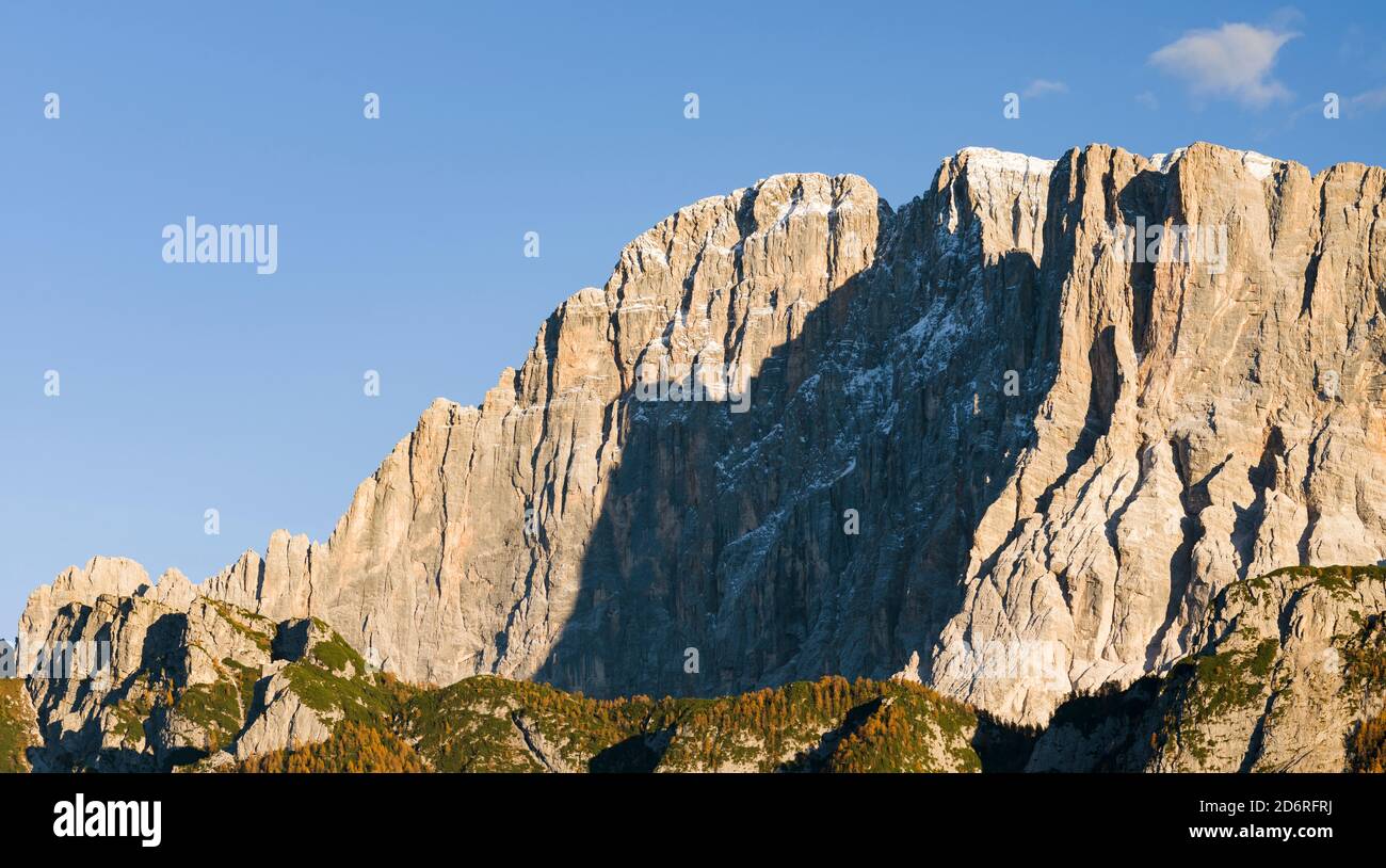 Mount Civetta In The Veneto La Civetta Is One Of The Icons Of The