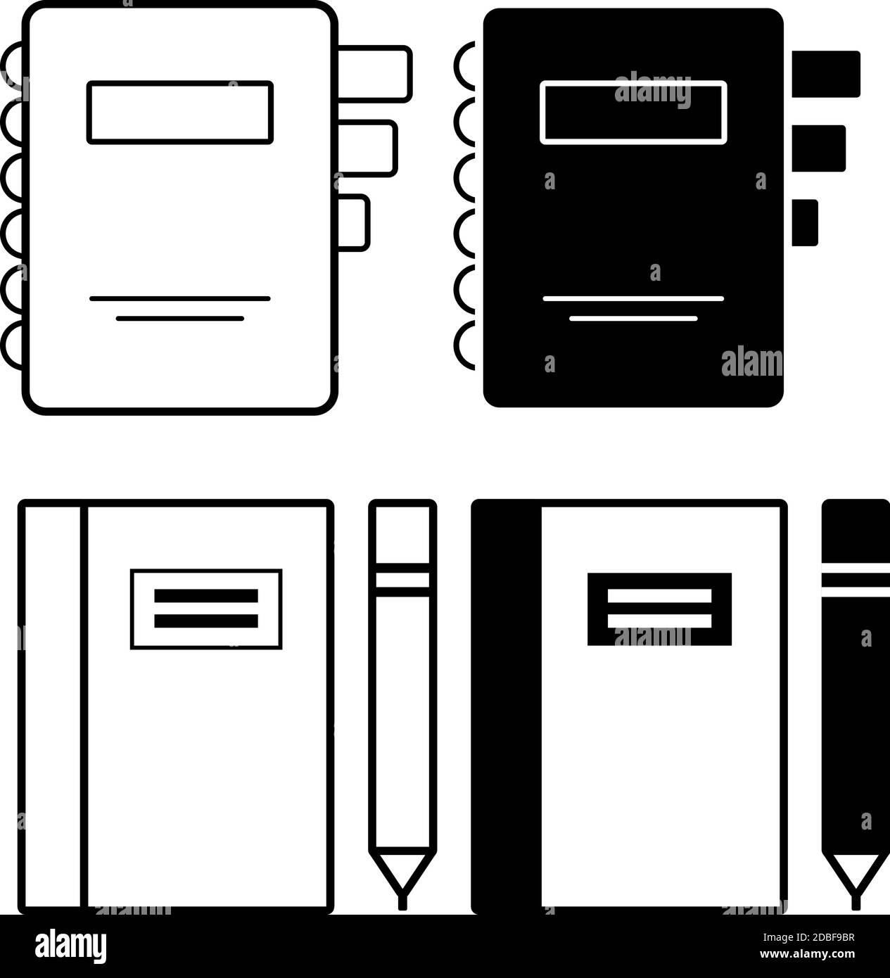 Set Of Flat Document Folders Icons Vector For Web Design And Mobile