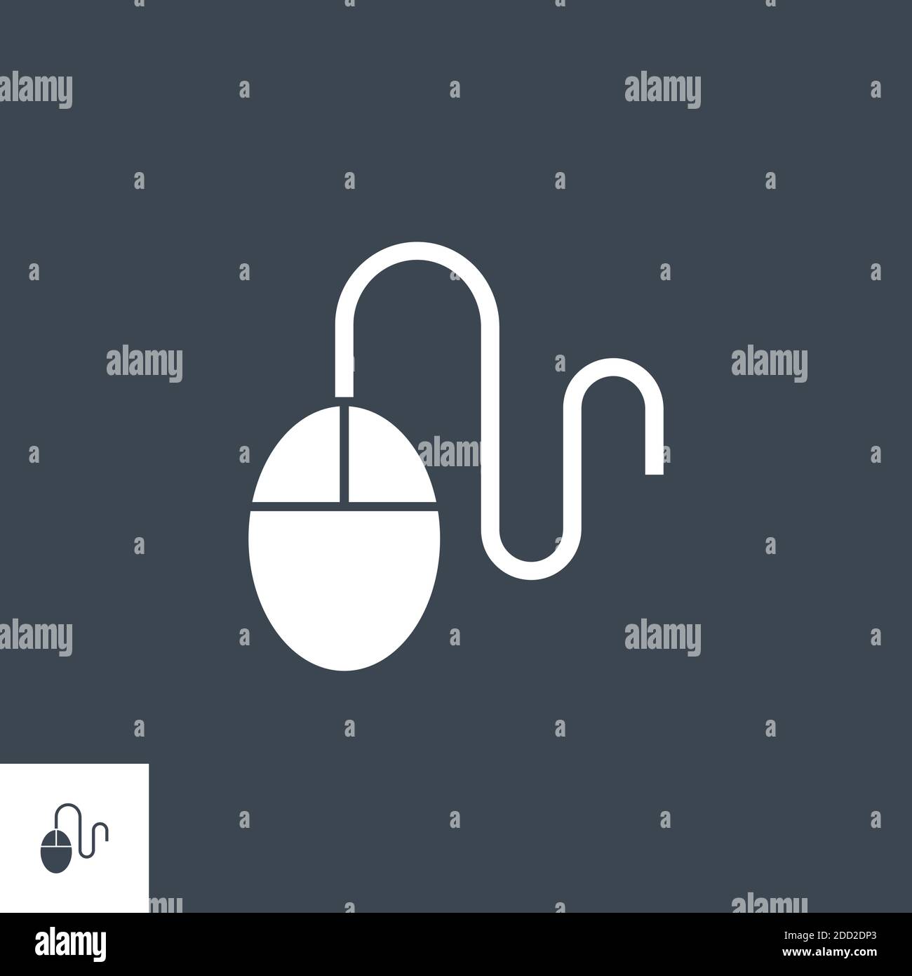 Computer Mouse Related Vector Glyph Icon Stock Vector Image Art Alamy