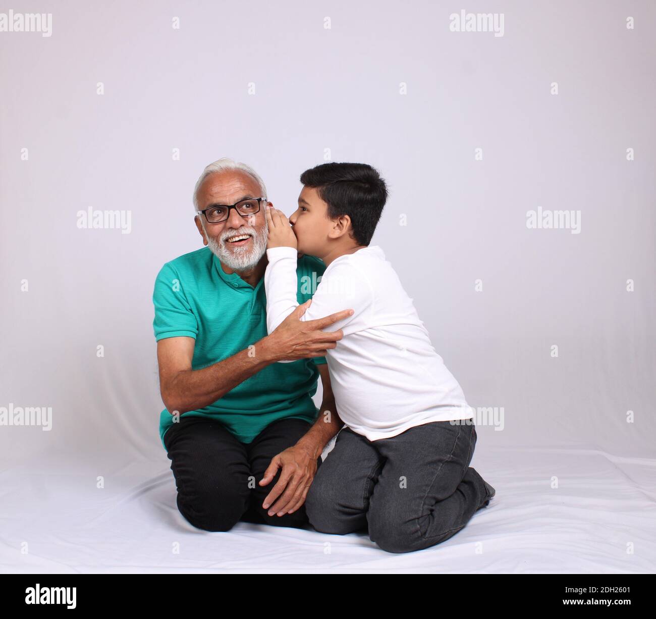 Indian Grandfather Grandson Hi Res Stock Photography And Images Alamy