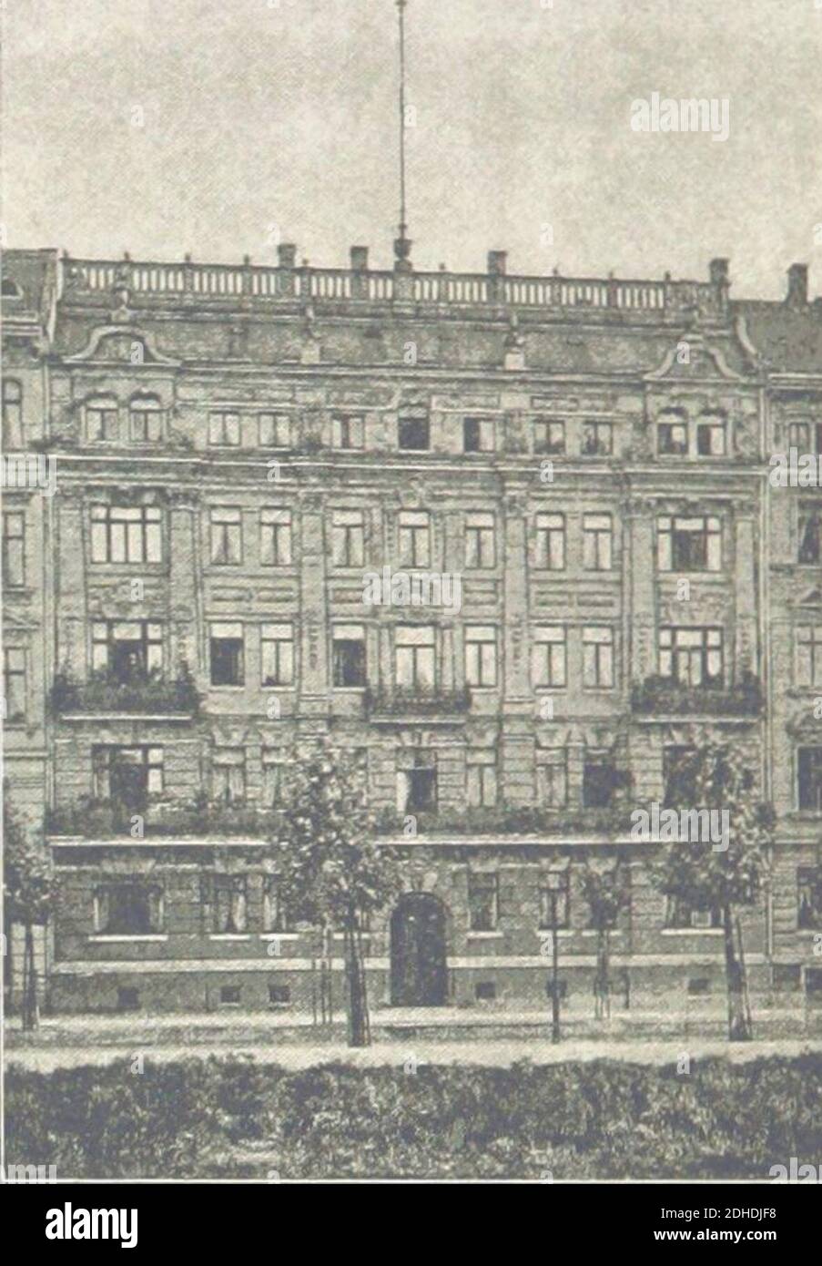 L Beethovenstraße 3 Ansicht leipzig und seine bauten 1892 S 418