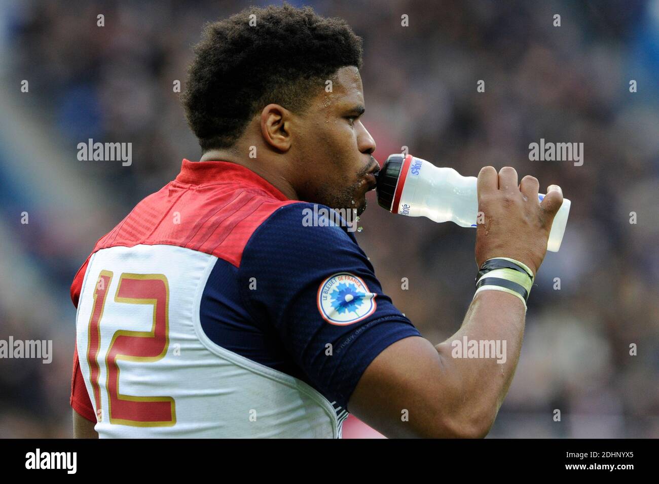 France S Jonathan Danty During Rugby Rbs Nations Tournament Match