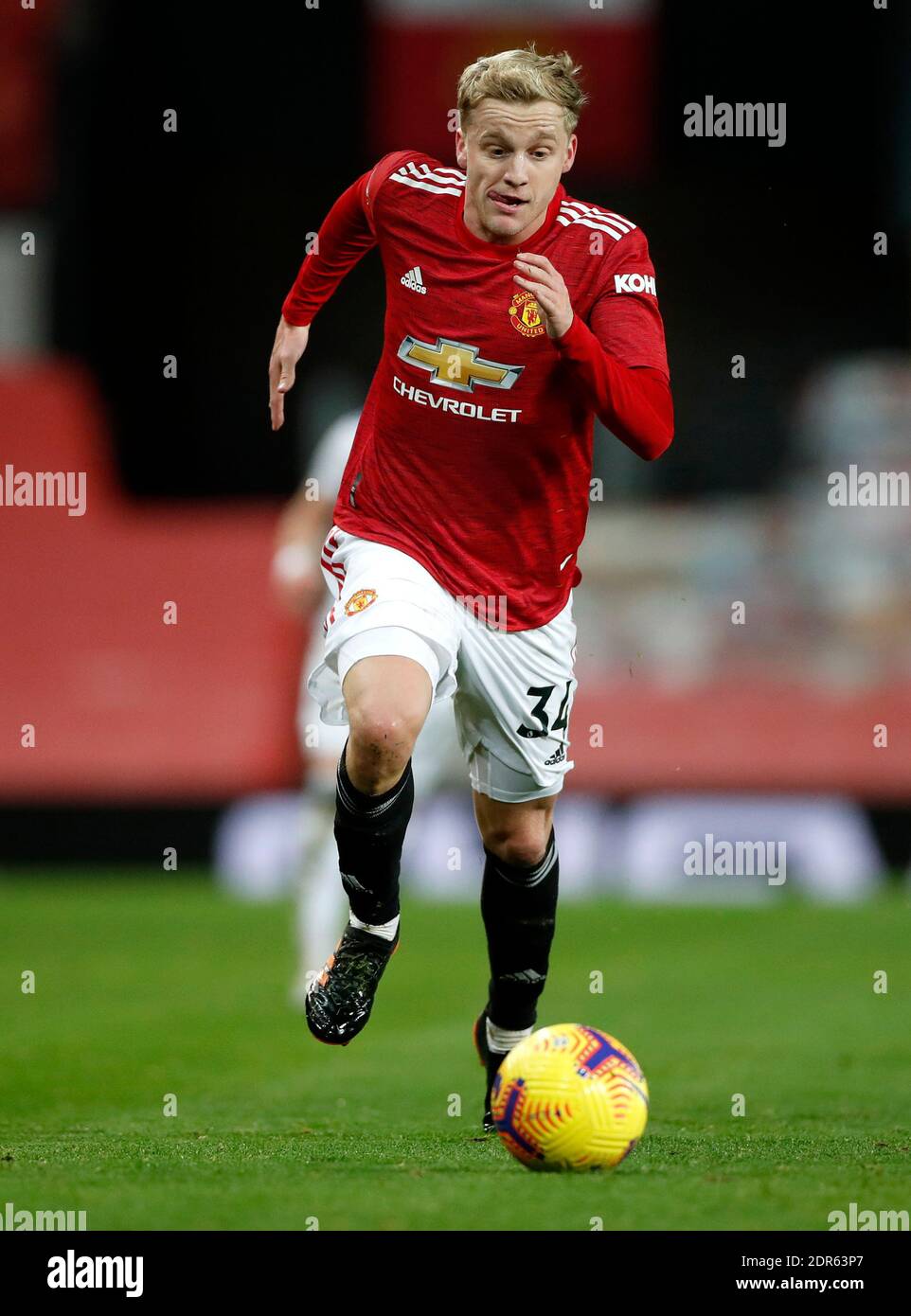 Manchester United S Donny Van De Beek In Action During The Premier