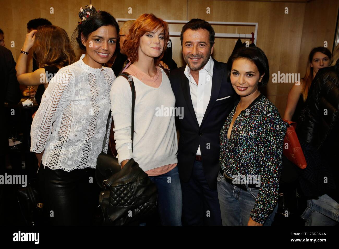 Laurence Roustandjee Fauve Hautot Bernard Montiel Et Saida Jawad