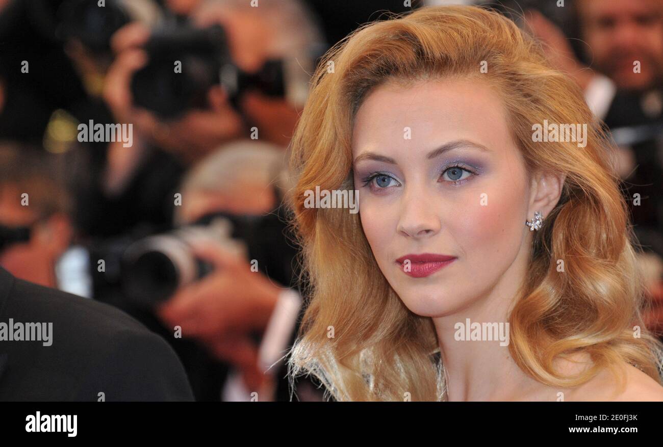 Sarah Gadon Arriving At The Cosmopolis Screening Held At Palais Des