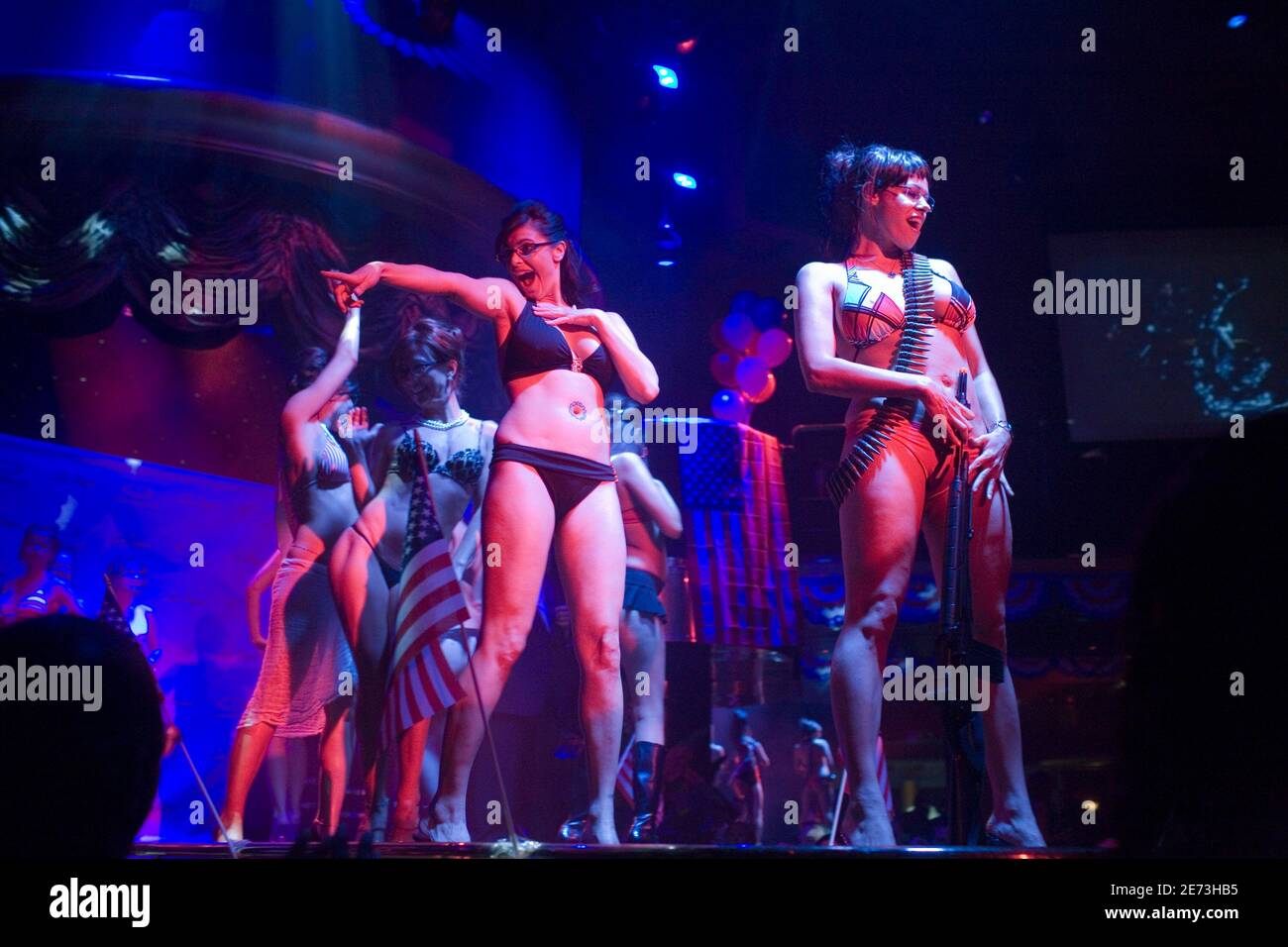 Strippers stage images