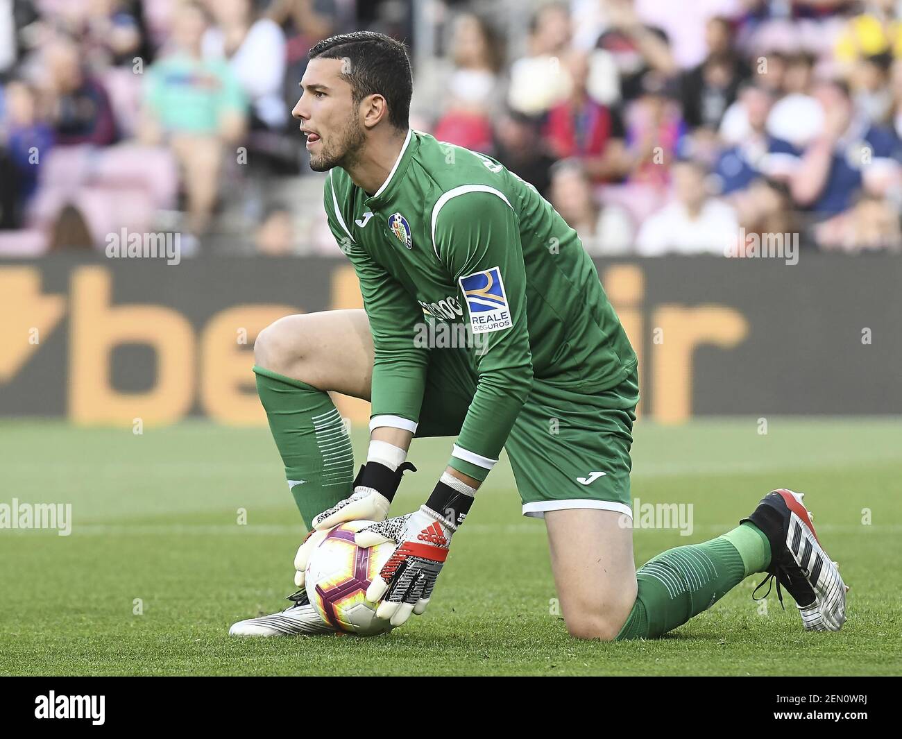 David Soria Of Getafe CF During The Match Between FC Barcelona Vs