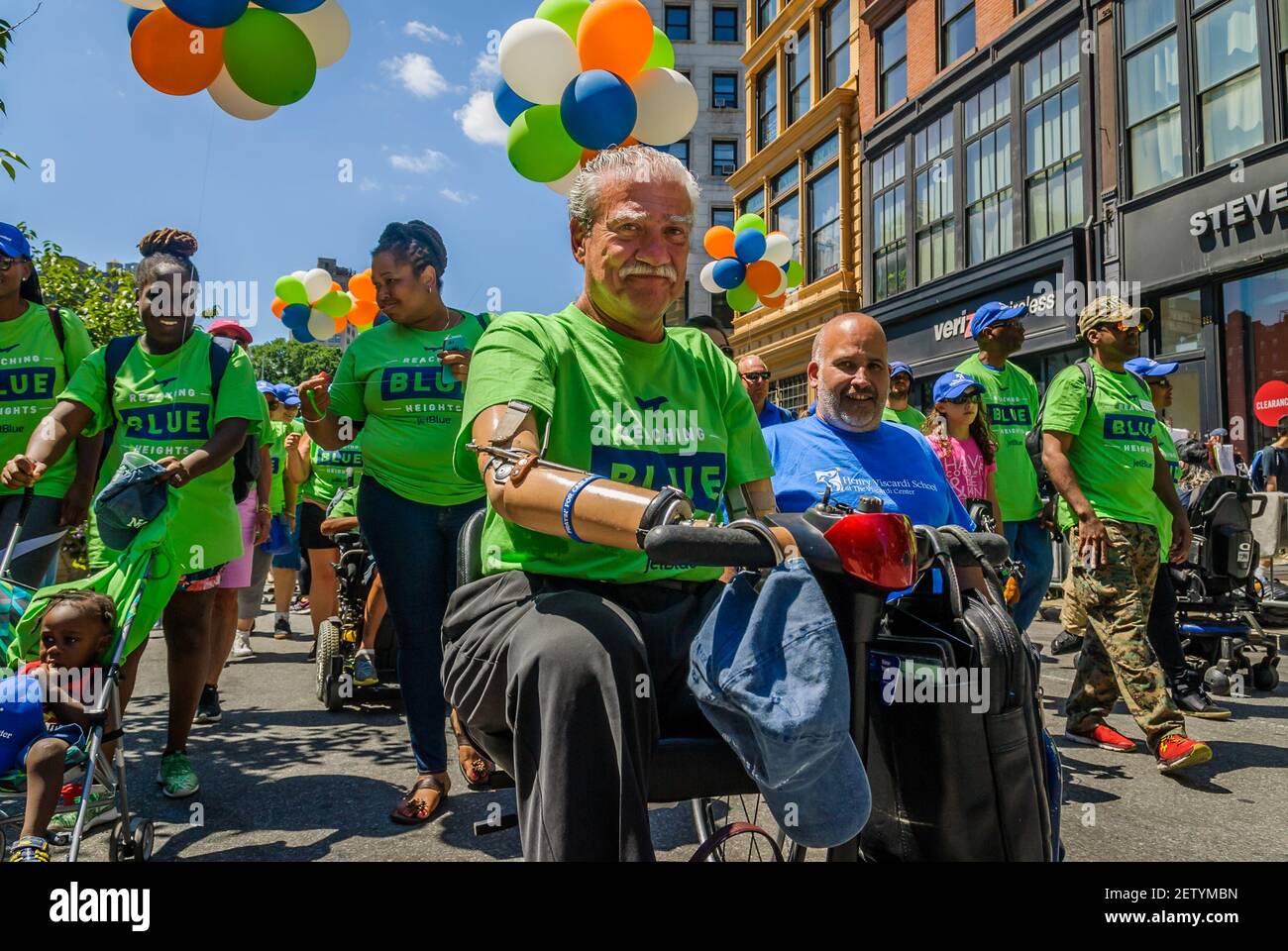 New York Celebrated The Third Annual Disability Pride With A Colorful