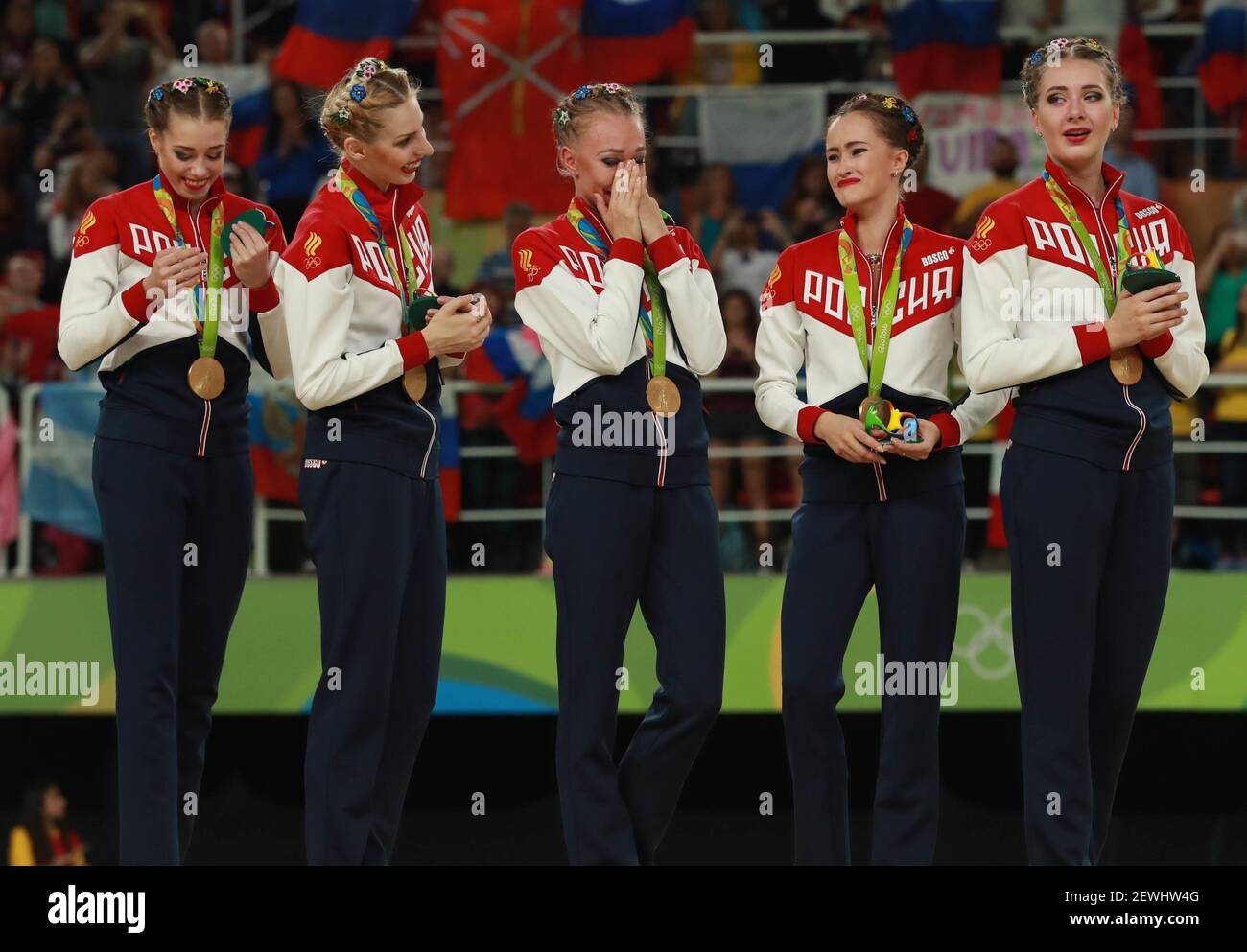 Rio De Janeiro Rj Olympics Rhythmic Gymnastics