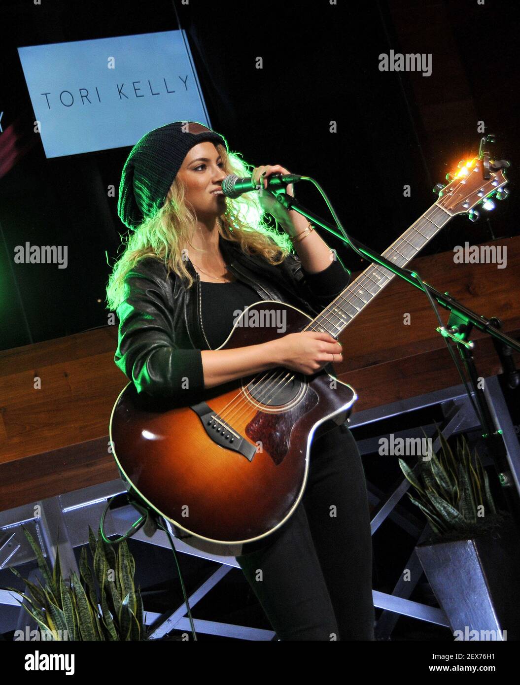 Tori Kelly Performing At Her Unbreakable Smile Album Release Live Stream Event Held At The