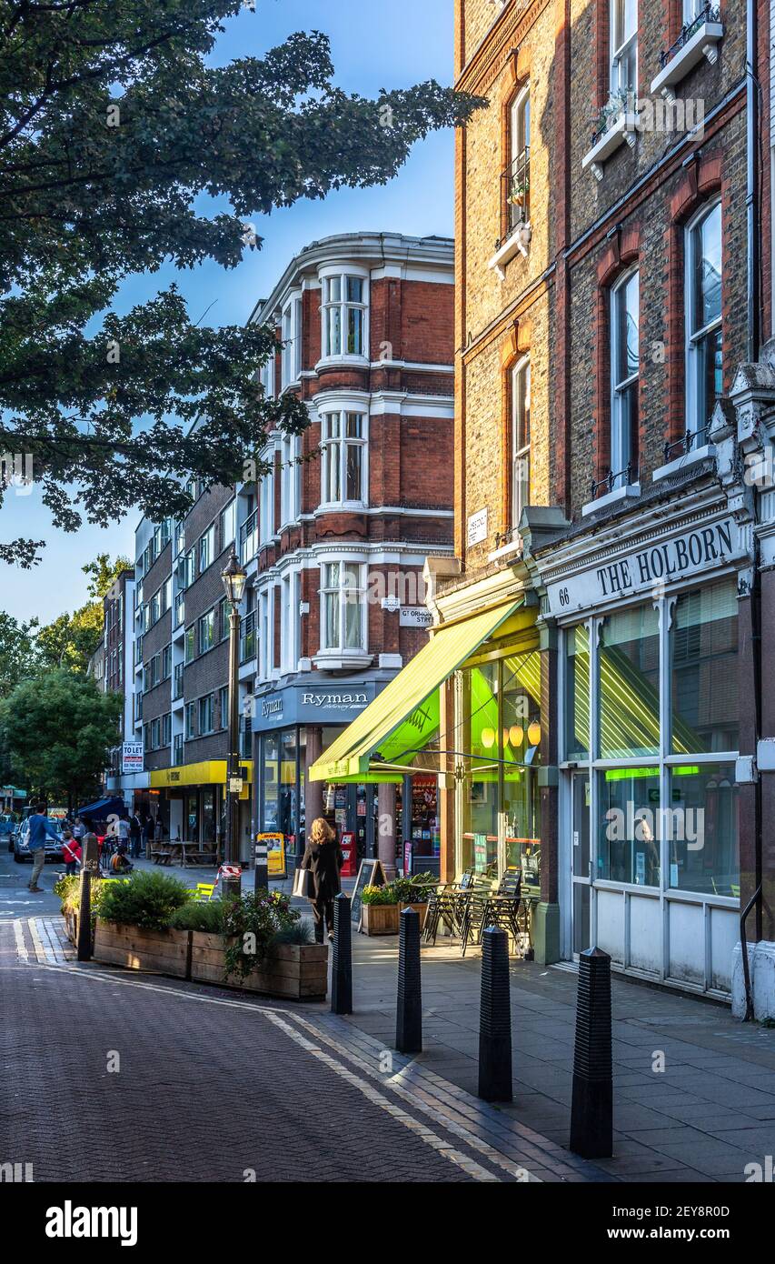 Sunlit Coffee Shop Awning Lamb S Conduit Street Holborn London Wc