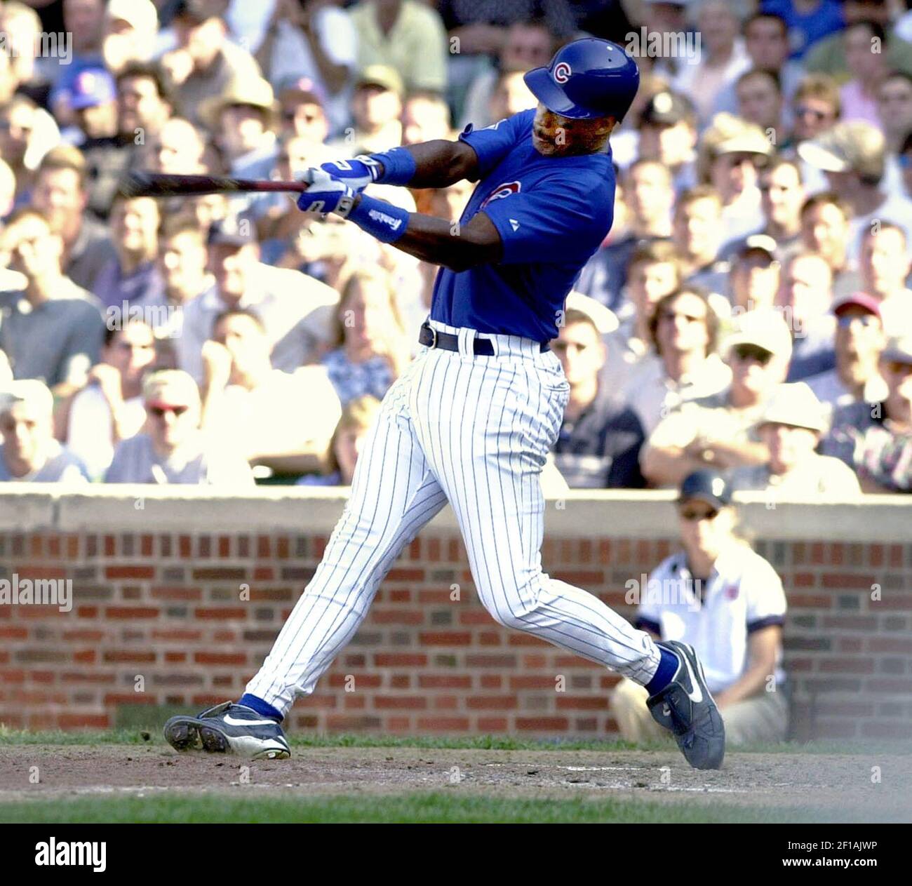 Krt Sports Story Slugged Giants Cubs Krt Photograph By Charles Cherney