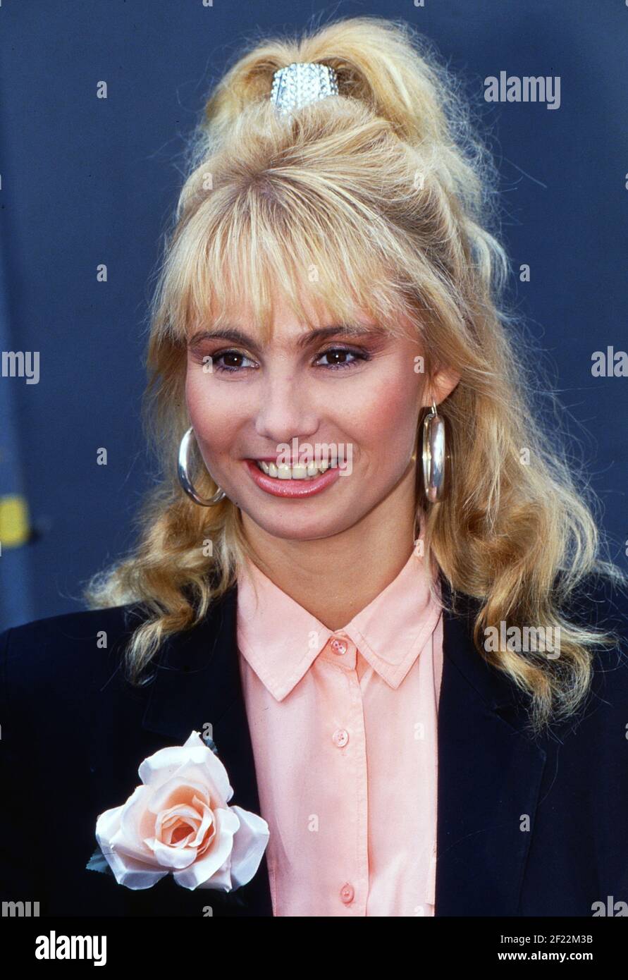 Schauspielerin Dolly Dollar Auf Der IFA In Berlin Deutschland 1989
