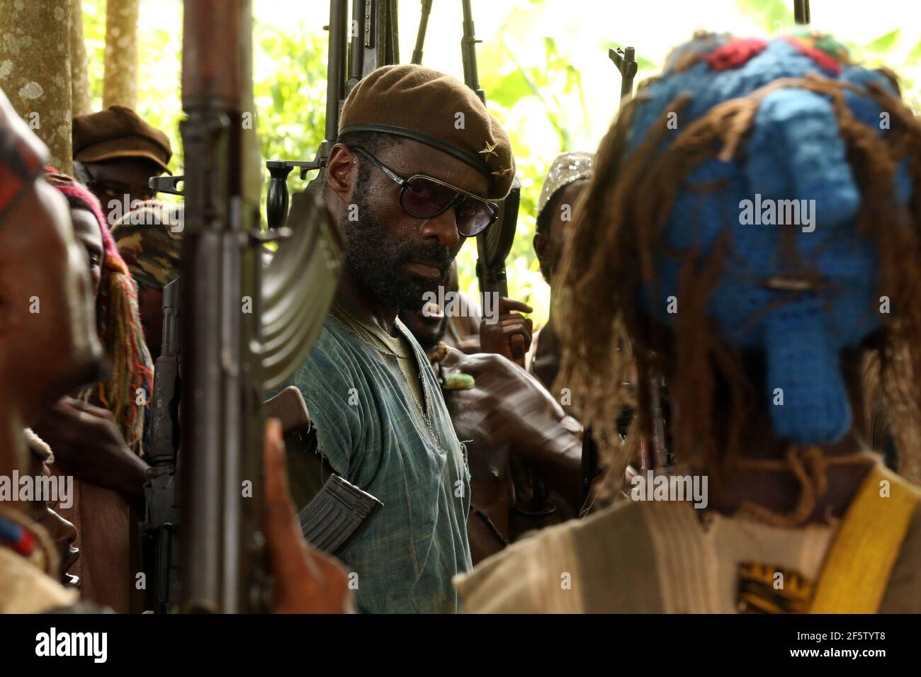 IDRIS ELBA In BEASTS OF NO NATION 2015 Directed By CARY JOJI