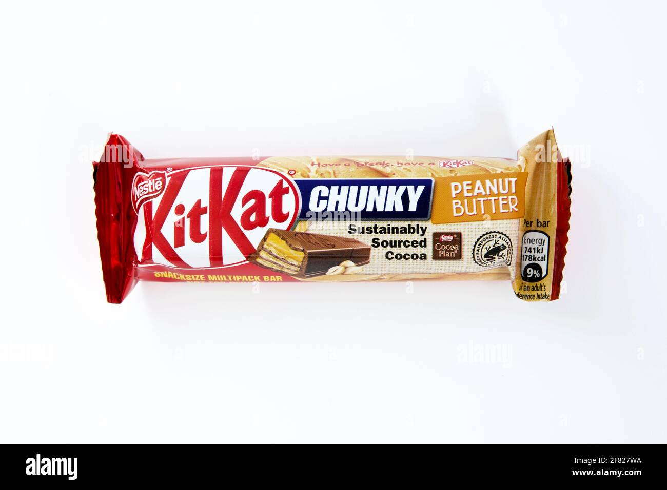 KITKAT Chunky Peanut Butter Stock Photo Alamy