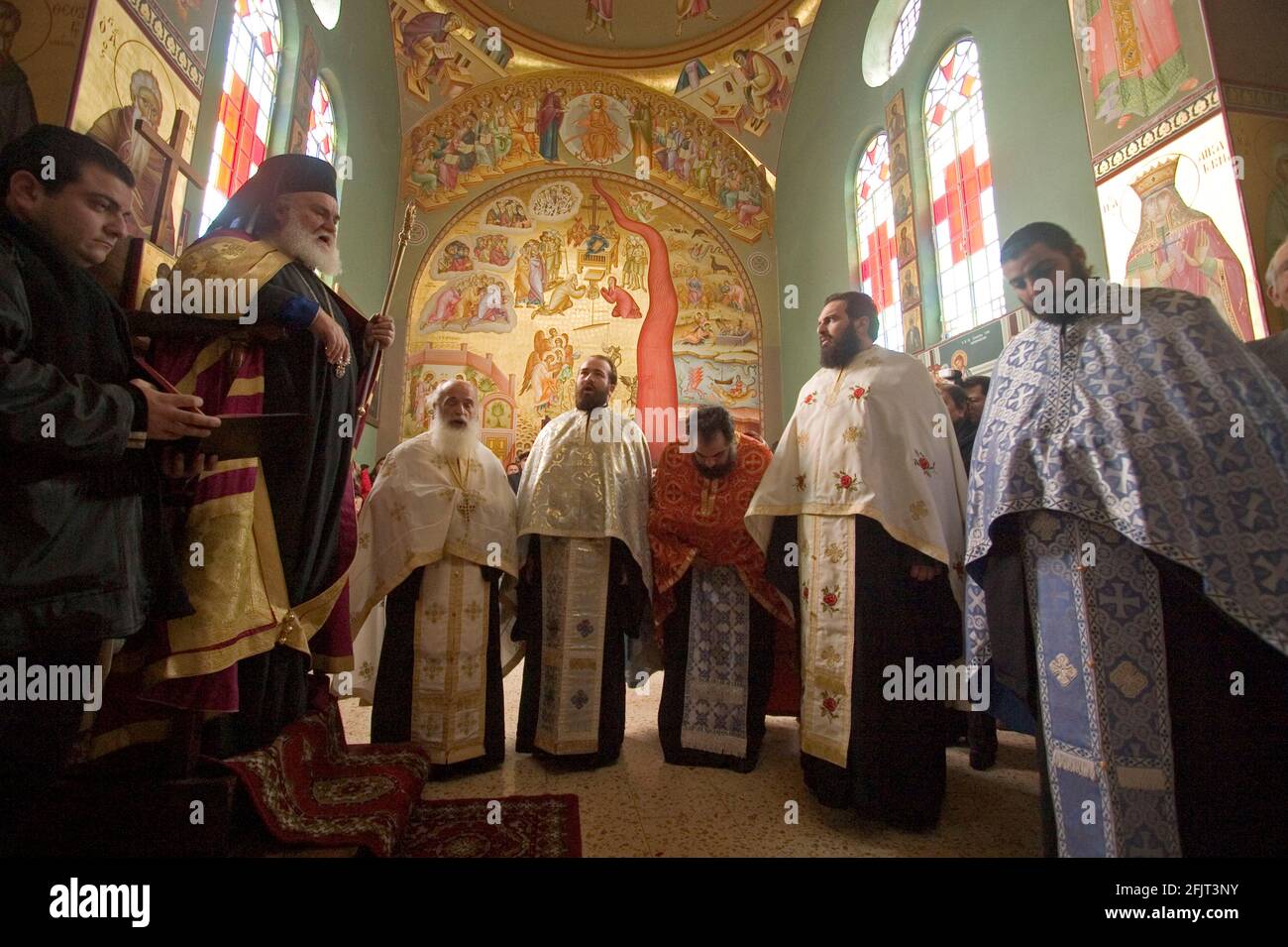 Israel Capernaum By The Sea Of Galilee The Greek Orthodox Blessing