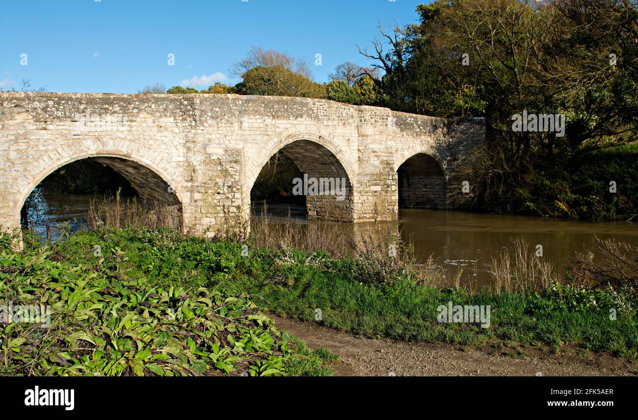 Teston Bridge Across The River Medway Between Teston And West Farleigh