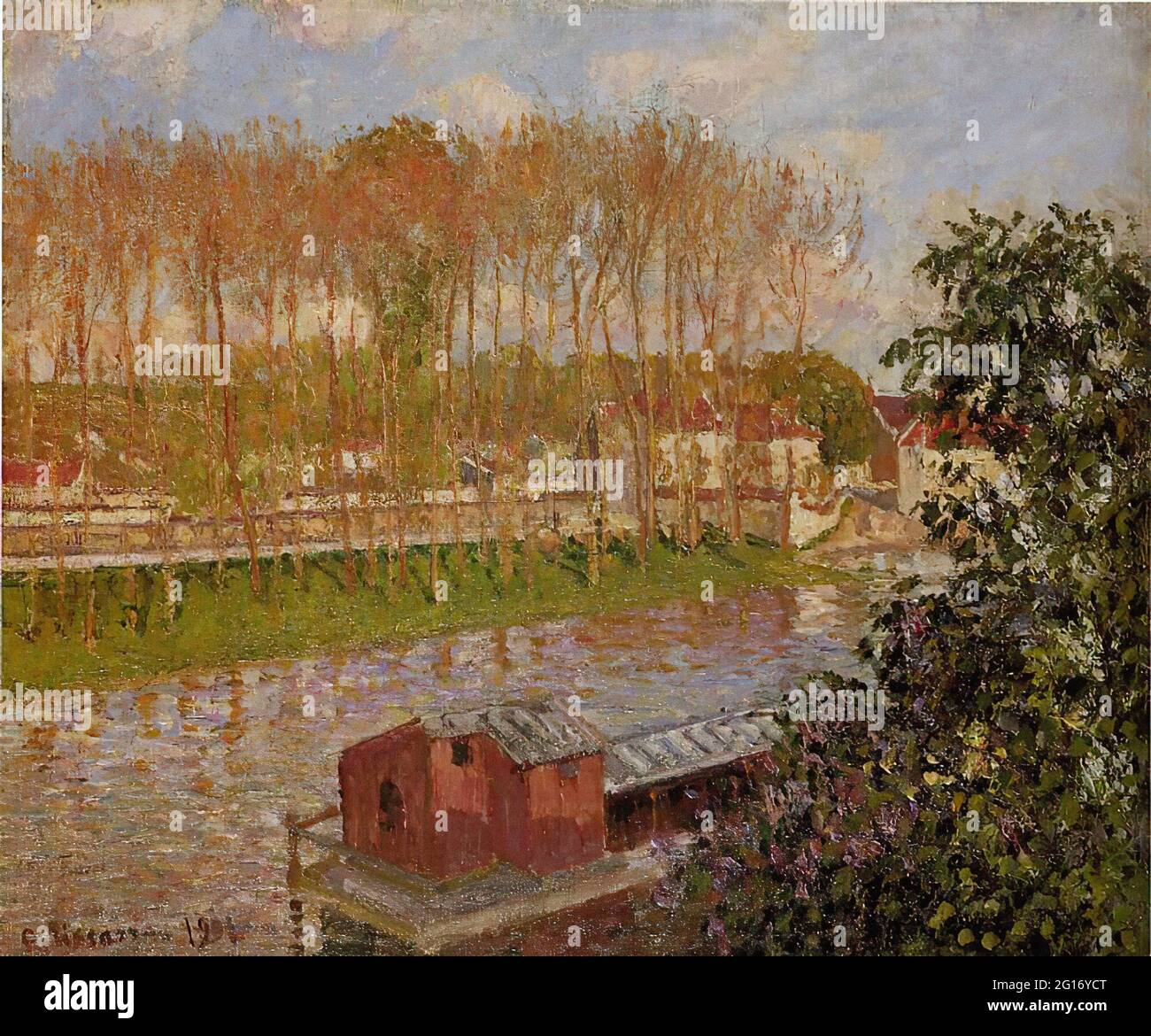 Camille Pissarro Sunset Hi Res Stock Photography And Images Alamy