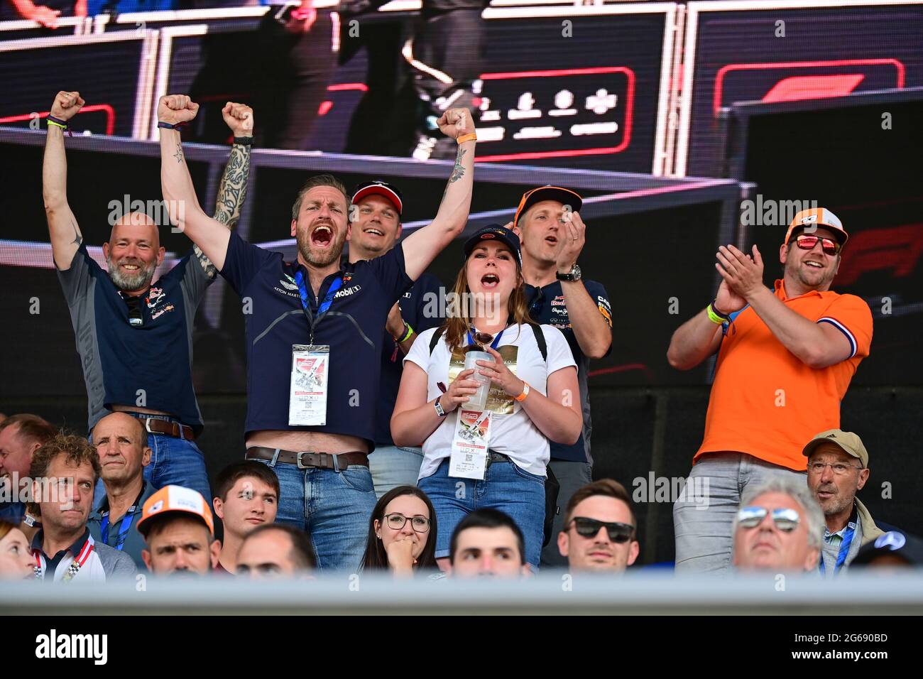 Fans F Grand Prix Of Austria At Red Bull Ring On July In