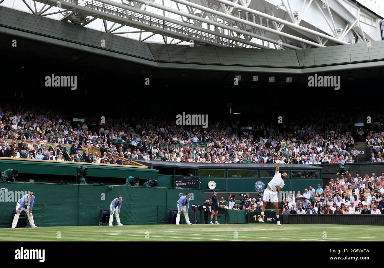 Matteo Berrettini Hi Res Stock Photography And Images Alamy