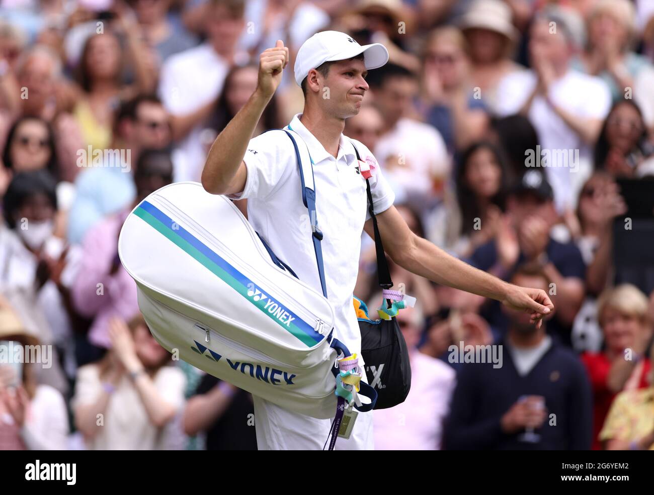 Hubert Hurkacz After Defeat Against Matteo Berrettini In The Mens